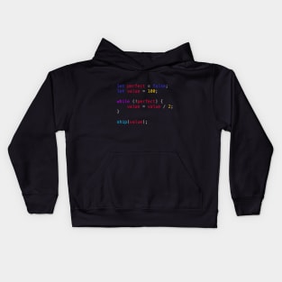 Perfect Never Ships Kids Hoodie